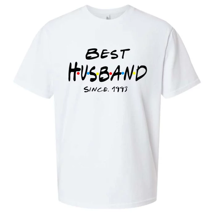 Best Husband Since 1993 Epic 31st Wedding Anniversary Sueded Cloud Jersey T-Shirt