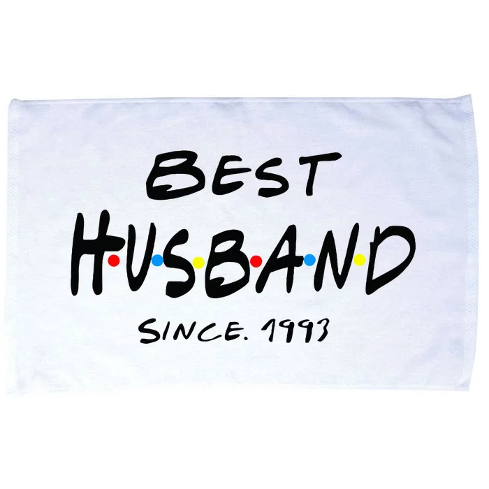 Best Husband Since 1993 Epic 31st Wedding Anniversary Microfiber Hand Towel