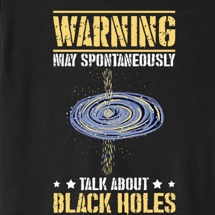 Black Hole Space Light Galaxy Universe Milky Way Gravity ChromaSoft Performance T-Shirt