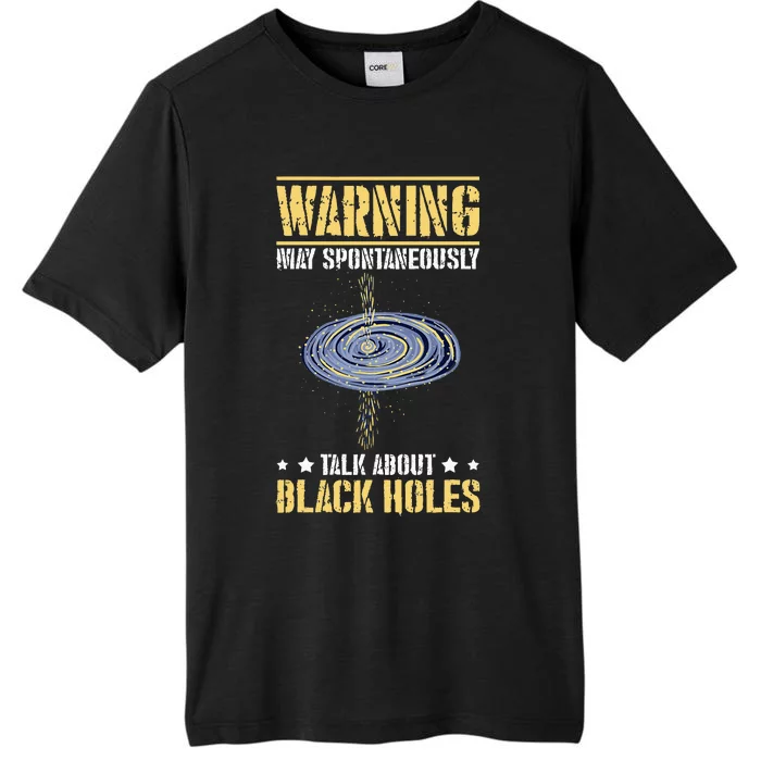 Black Hole Space Light Galaxy Universe Milky Way Gravity ChromaSoft Performance T-Shirt