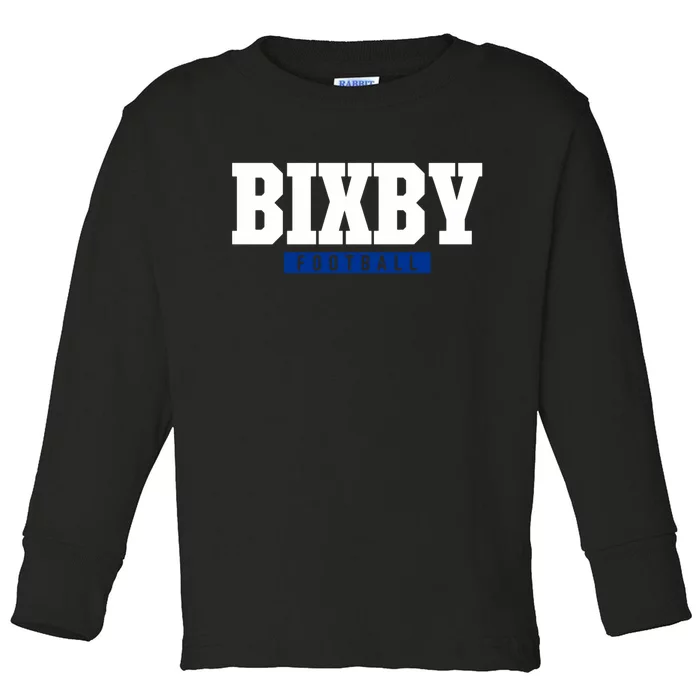 Bixby High School Football Hs Toddler Long Sleeve Shirt