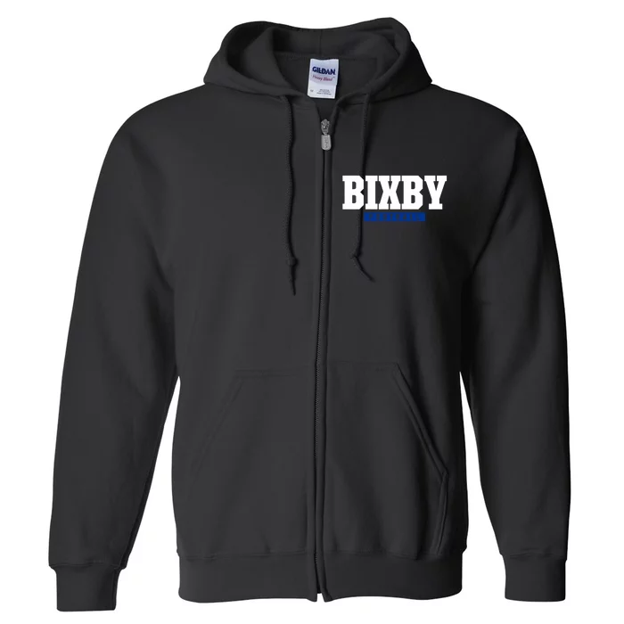 Bixby High School Football Hs Full Zip Hoodie