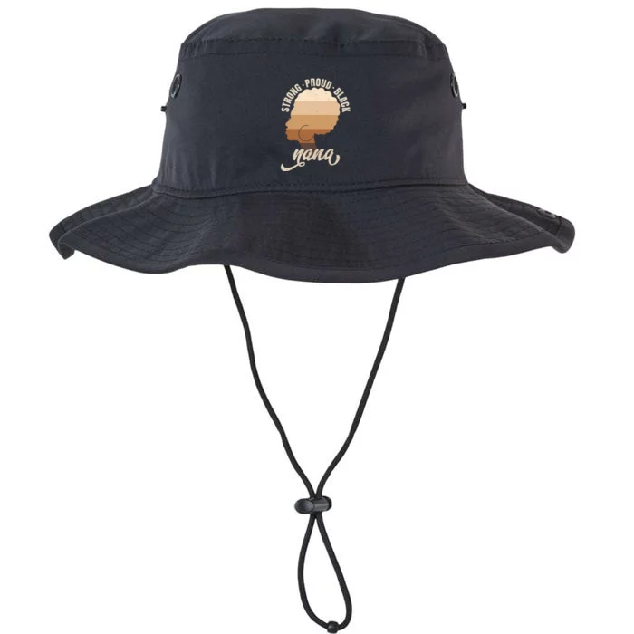 Black History Strong Nana Proud Black Legacy Cool Fit Booney Bucket Hat