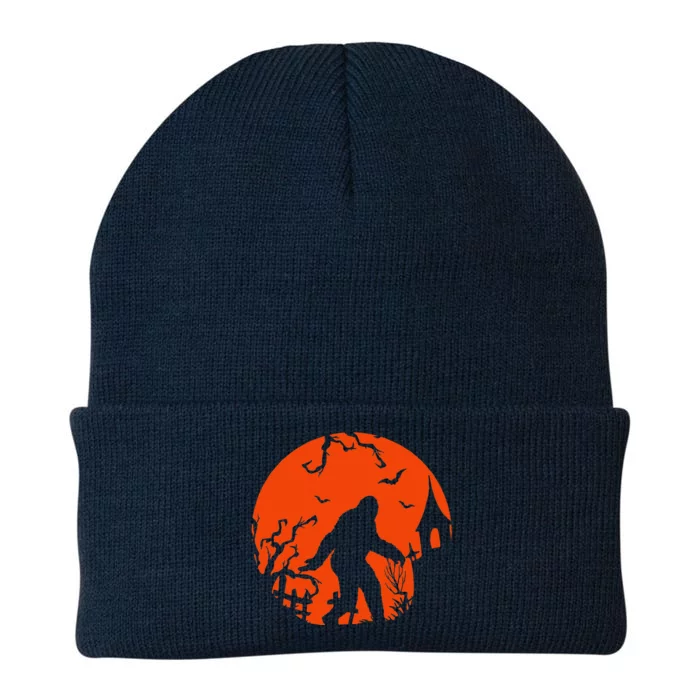 Bigfoot Halloween Sasquatch Hiking Gift Knit Cap Winter Beanie