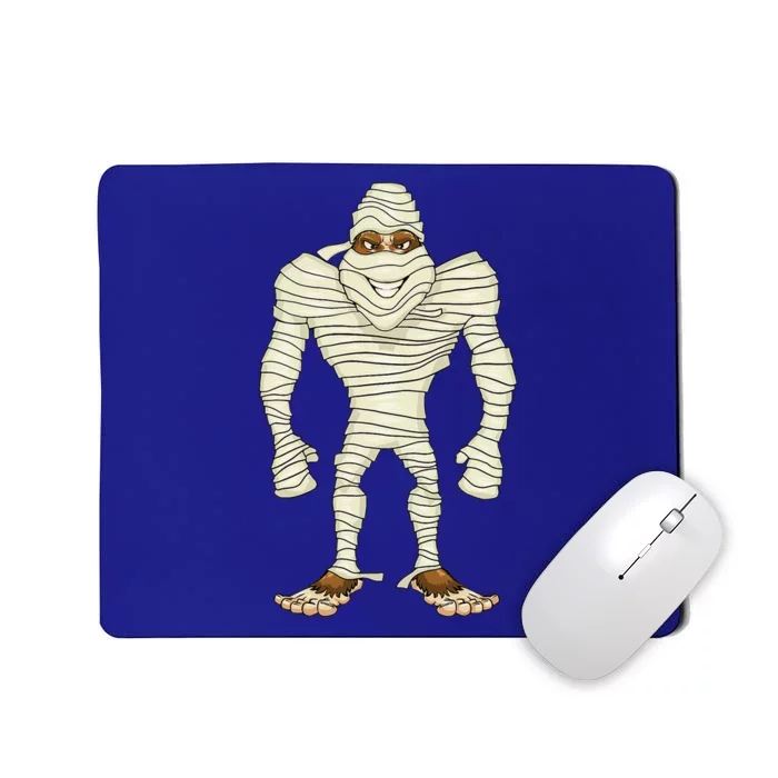 Bigfoot Halloween Sasquatch Mummy Costume Mousepad