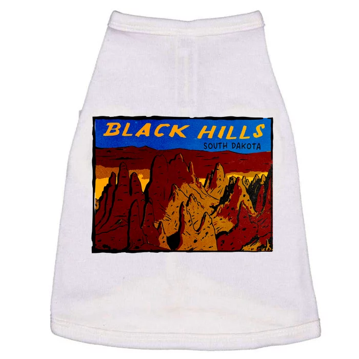 Black Hill South Dakota Doggie Tank