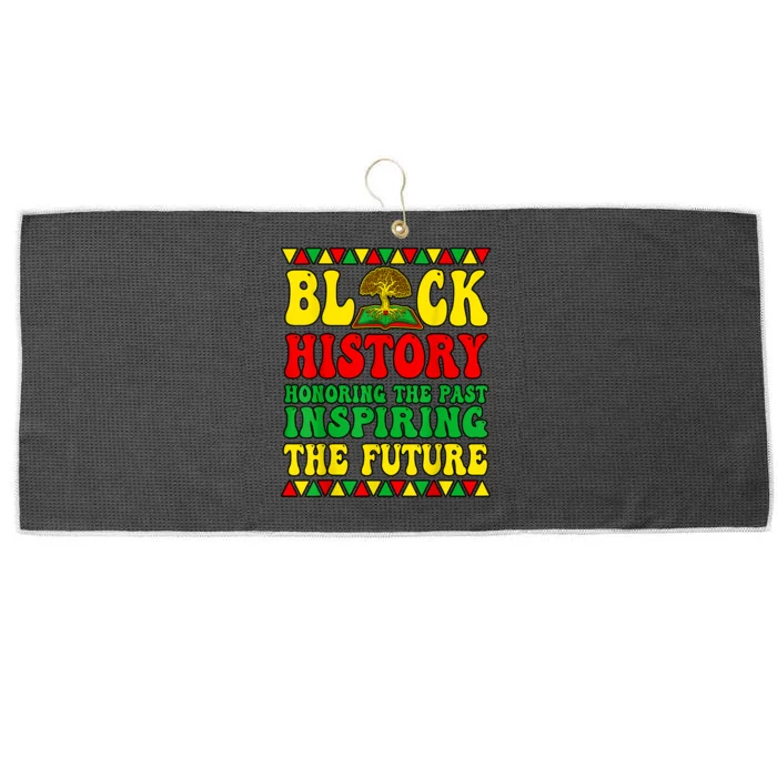 Black History Shirts Black History Month Large Microfiber Waffle Golf Towel