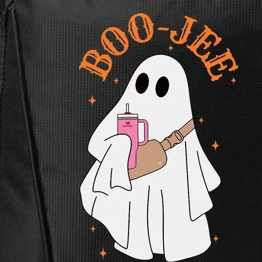 BooJee Halloween Spooky Season Cute Ghost Boujee Boogee City Backpack