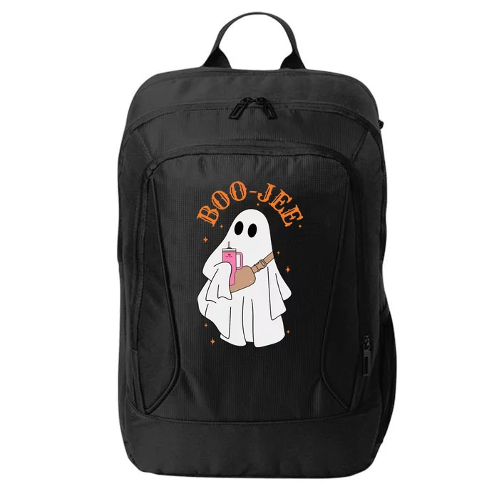 BooJee Halloween Spooky Season Cute Ghost Boujee Boogee City Backpack