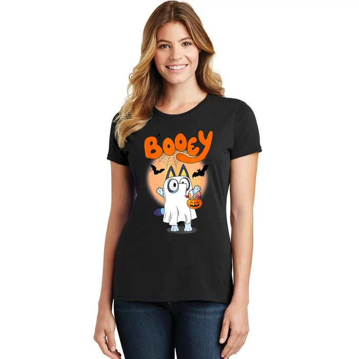 Booey Halloween Spooky Season Funny For Kids Women's T-Shirt