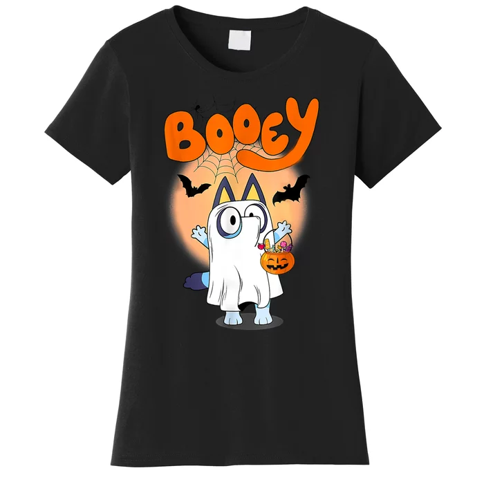 Booey Halloween Spooky Season Funny For Kids Women's T-Shirt