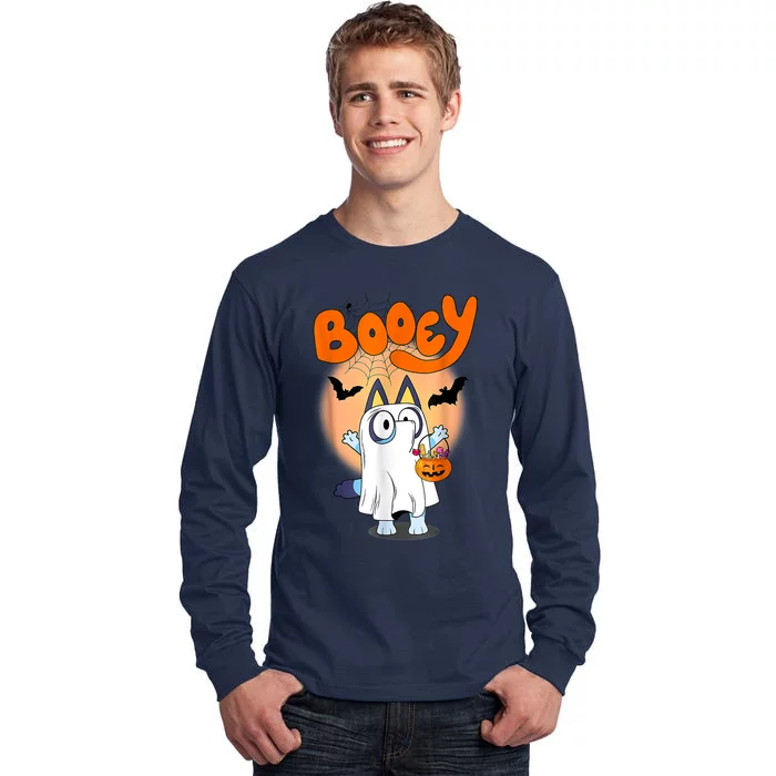 Booey Halloween Spooky Season Funny Tall Long Sleeve T-Shirt