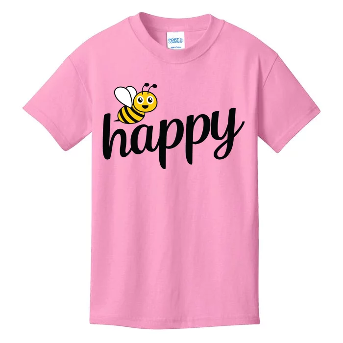 Bee Happy Summer Kids T-Shirt