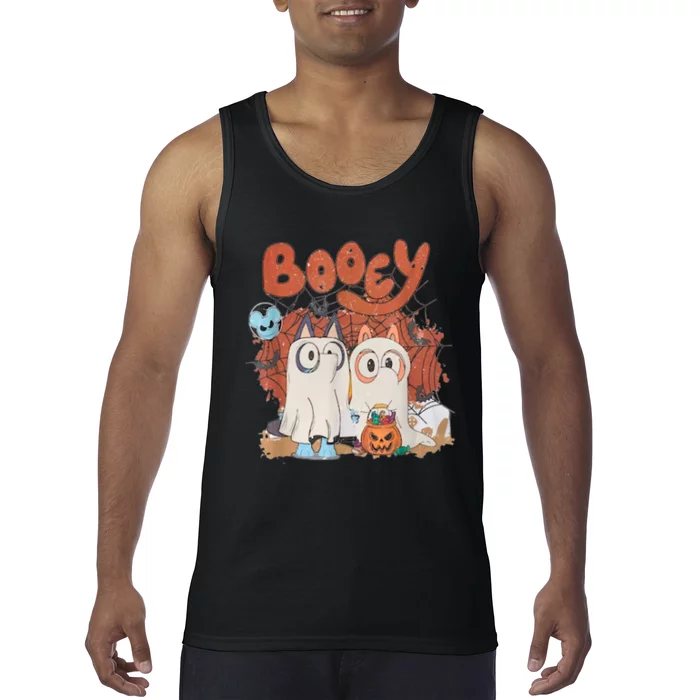 Booey Halloween Spooky Season Funny Tank Top