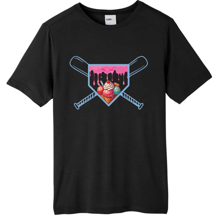 Baseball Home Social Club For Boy Ice Cream Drip ChromaSoft Performance T-Shirt