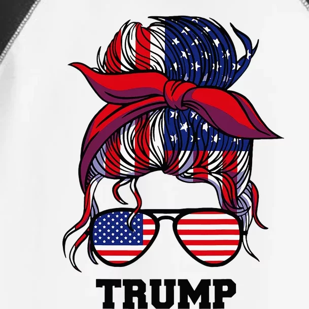 Bandana Headscarf Sunglasses Trump Toddler Fine Jersey T-Shirt