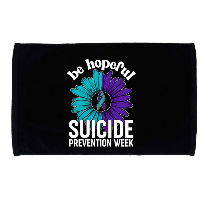 Be Hopeful Suicide Prevention Week Microfiber Hand Towel