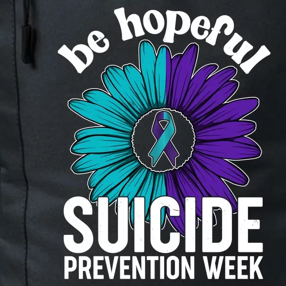 Be Hopeful Suicide Prevention Week Daily Commute Backpack