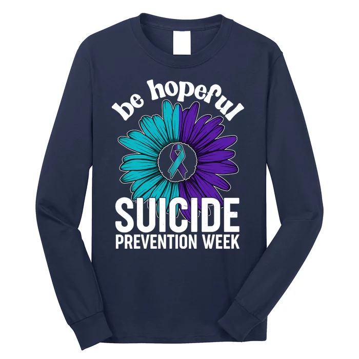 Be Hopeful Suicide Prevention Week Long Sleeve Shirt