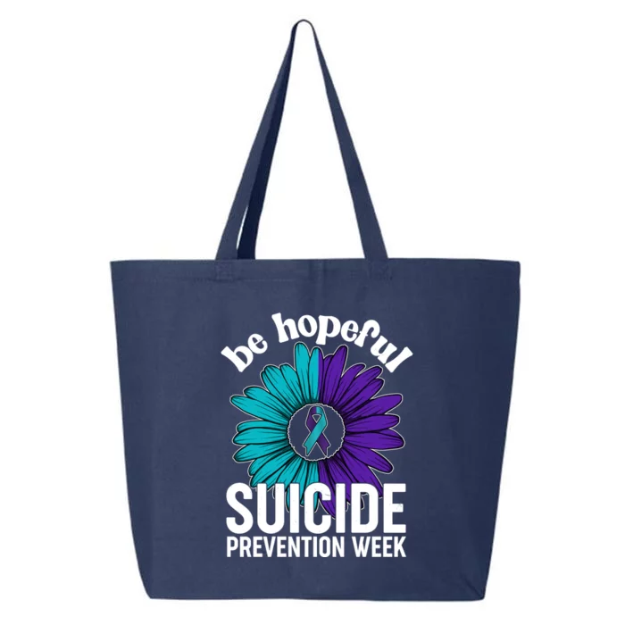 Be Hopeful Suicide Prevention Week 25L Jumbo Tote