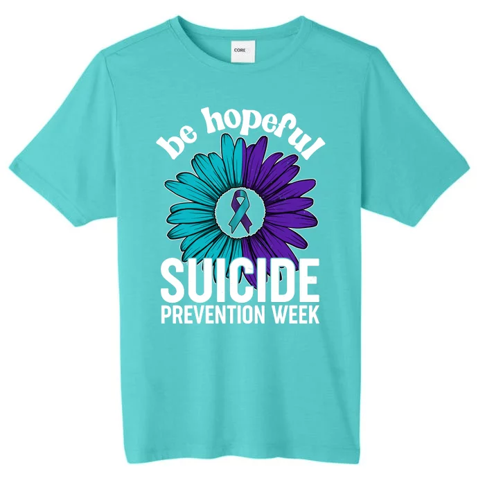 Be Hopeful Suicide Prevention Week ChromaSoft Performance T-Shirt