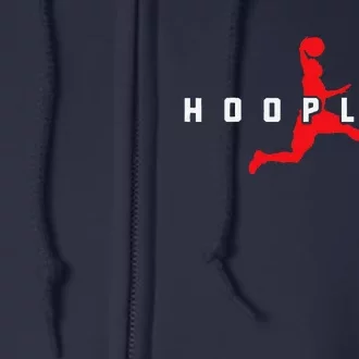 Basketball Hoop Sports Bball Coach Baller Basketball Player Full Zip Hoodie