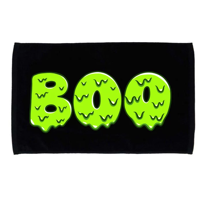 Boo Halloween Slime Microfiber Hand Towel