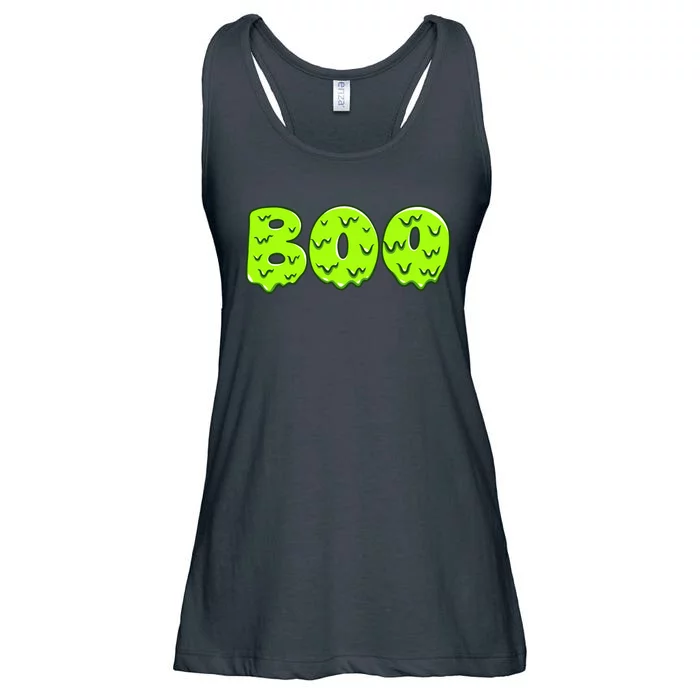 Boo Halloween Slime Ladies Essential Flowy Tank