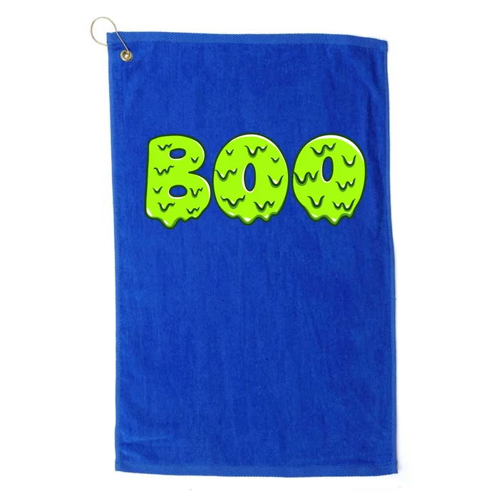 Boo Halloween Slime Platinum Collection Golf Towel