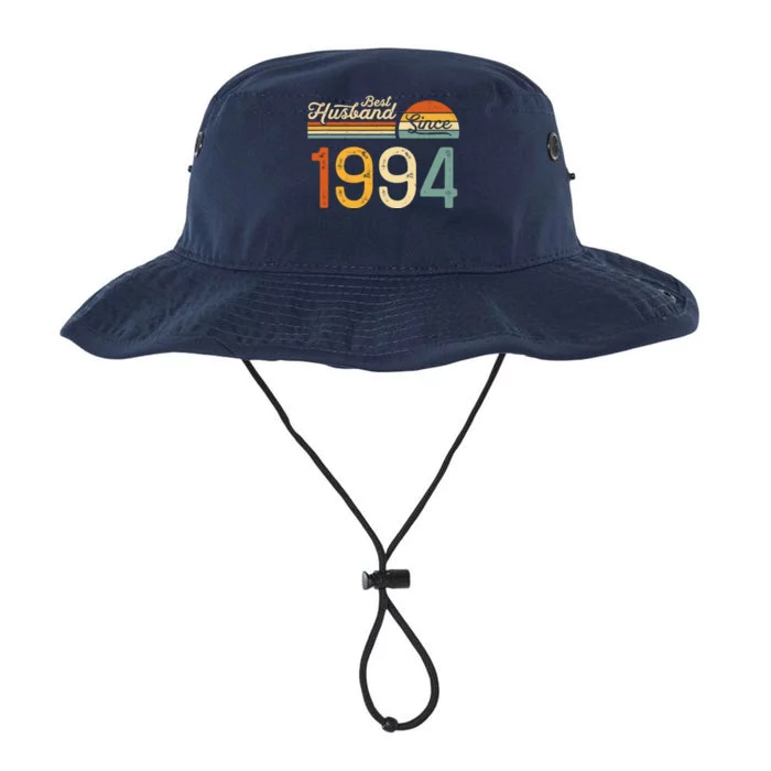 Best Husband Since 1994 Retro 30th Wedding Anniversary Legacy Cool Fit Booney Bucket Hat