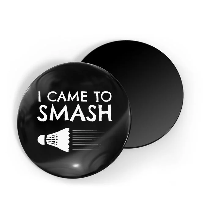 Badminton Humor Smash Shuttlecock Birdie Sport Magnet