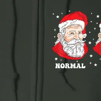 Botox Humor Santa Womens Plastic Surgeon Botox Christmas Full Zip Hoodie