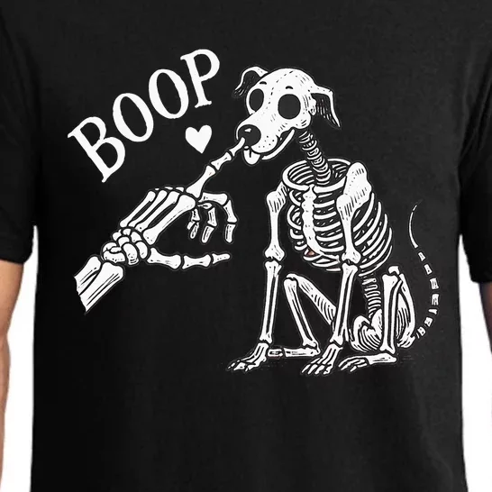 Boop Hand Skeleton And Dog Pajama Set