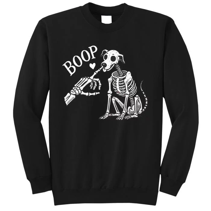 Boop Hand Skeleton And Dog Tall Sweatshirt