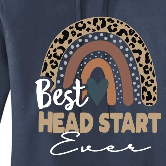 Best Head Start Ever Boho Rainbow Teacher Appreciation Gift Women's Pullover Hoodie