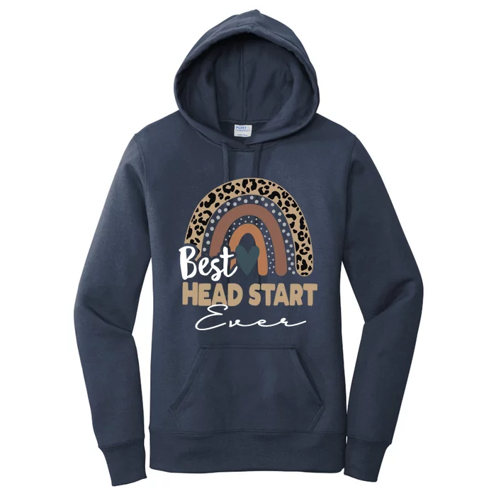 Best Head Start Ever Boho Rainbow Teacher Appreciation Gift Women's Pullover Hoodie