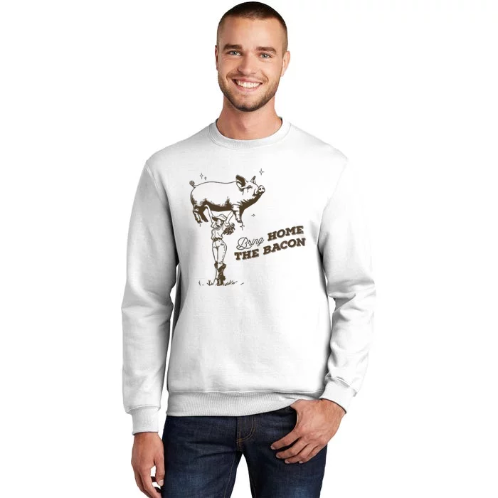 Bring Home The Bacon Country Western Cowgirl Sweatshirt