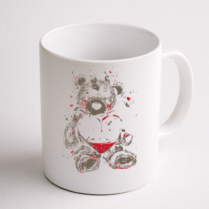 Broken Hearted Teddy Bear Costume Cool Easy Halloween Gift Front & Back Coffee Mug