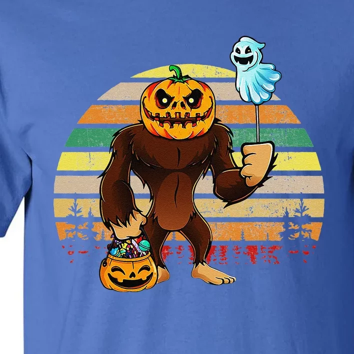 Bigfoot Halloween Trick Or Treat Costumes Gift Tall T-Shirt