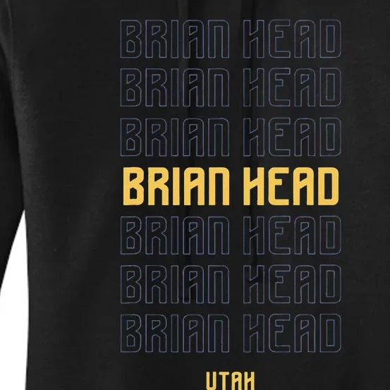 Brian Head Utah Women's Pullover Hoodie