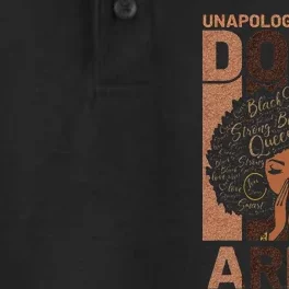 Black History Unapologetically Dope Aries Melanin Horoscope Dry Zone Grid Performance Polo