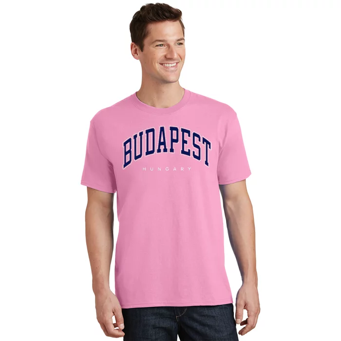 Budapest Hungary Varsity Style T-Shirt