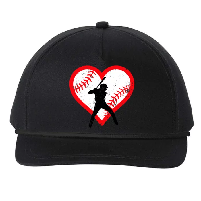 Baseball Heart Valentine's Day Gifts Teen Boy Snapback Five-Panel Rope Hat