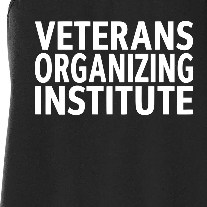 Bidenharris Hq Veterans Organizing Institute Women's Racerback Tank