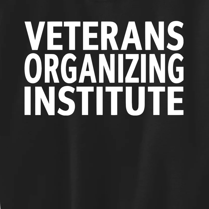 Bidenharris Hq Veterans Organizing Institute Kids Sweatshirt