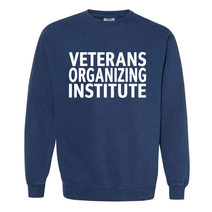 Bidenharris Hq Veterans Organizing Institute Garment-Dyed Sweatshirt