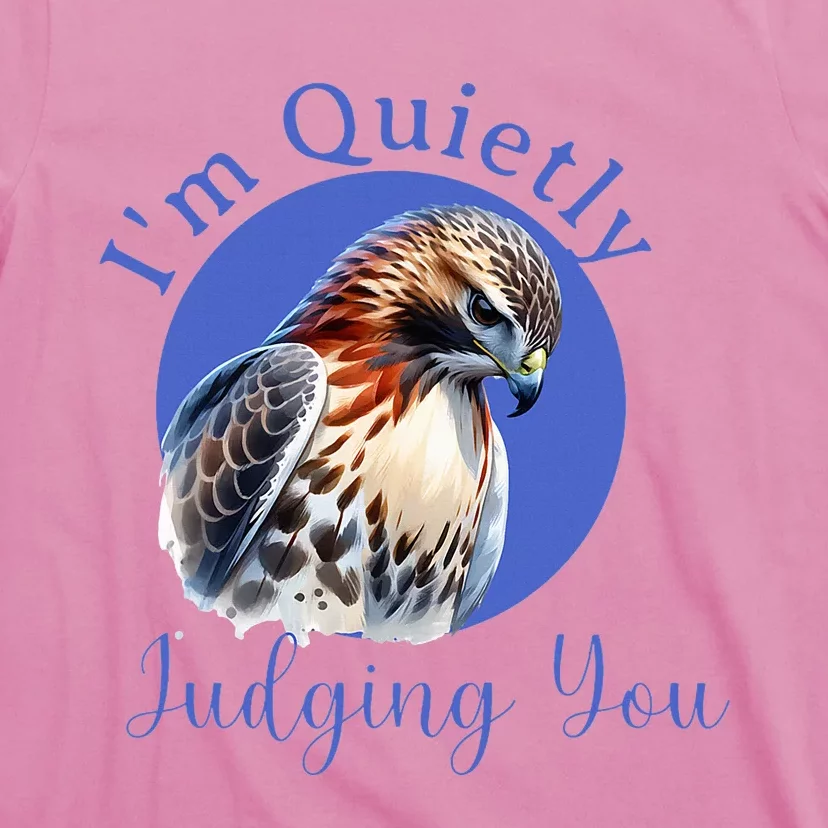 Beautiful Hawk With Quietly Judging You T-Shirt