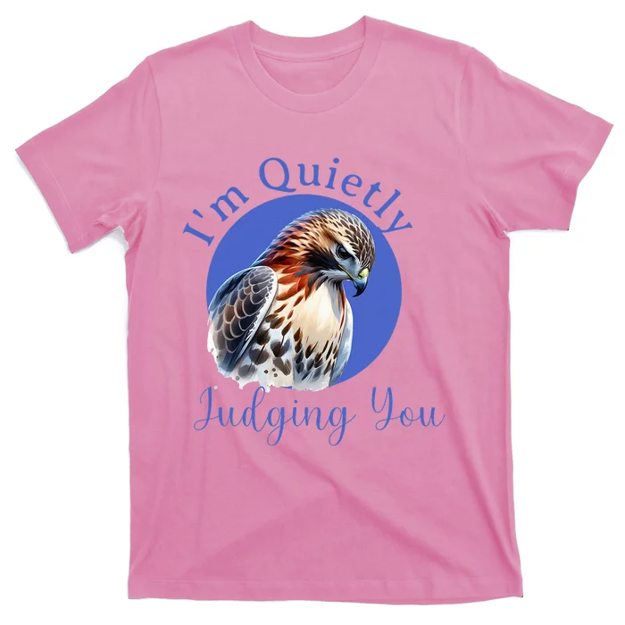 Beautiful Hawk With Quietly Judging You T-Shirt