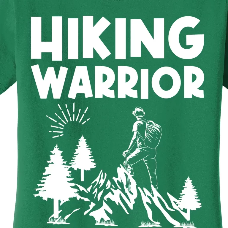 Backpacking Hiking Warrior Women's T-Shirt