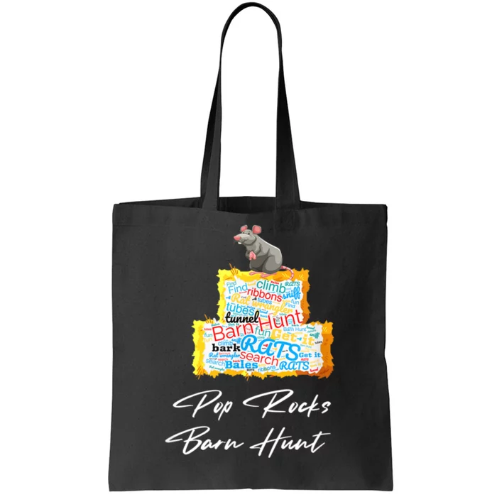 Barn Hunt With My Dog3 Tote Bag